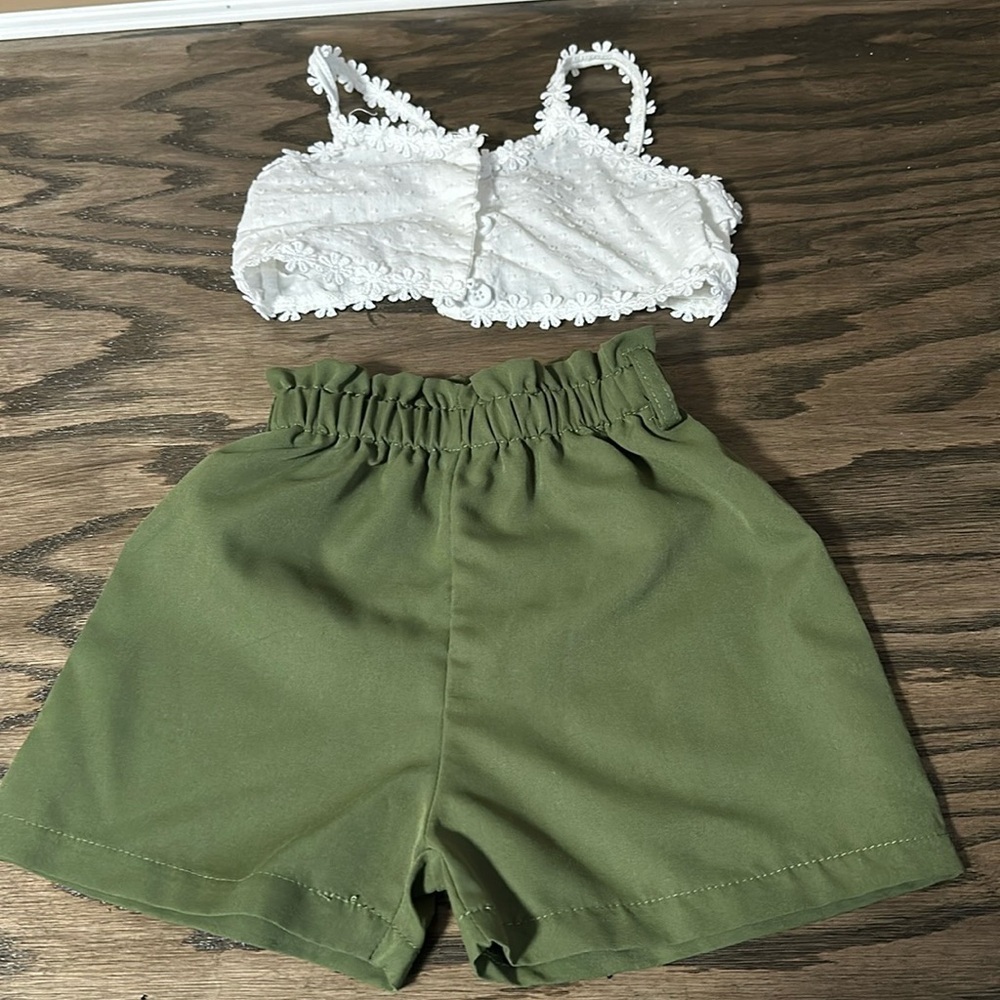 Toddler Girls Spring Outfit - 4T